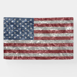 USA-Flagge - gepinkelt Banner