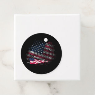 USA-Flagge Geschenkanhänger