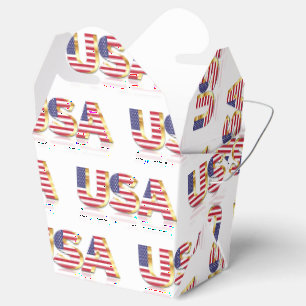 USA-Flagge Geschenkbox Geschenkschachtel