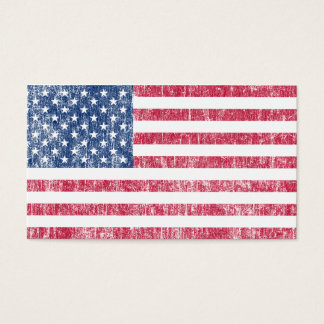 USA-Flagge im Vintage-Stil