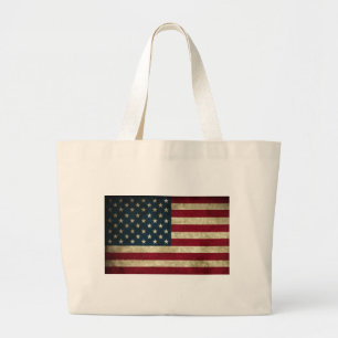 USA-Flagge Jumbo Stoffbeutel