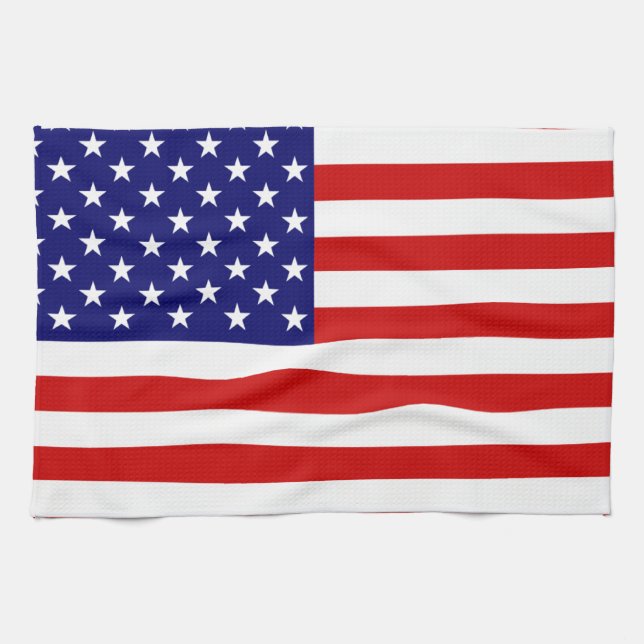 USA-Flagge Küchentuch (Horizontal)