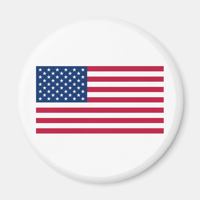 USA-Flagge Magnet (Vorne)