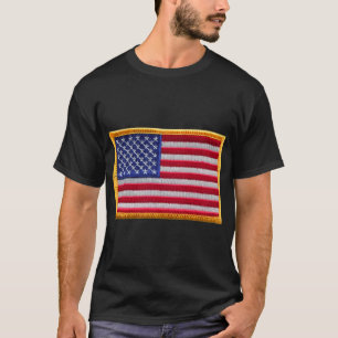 USA-Flagge, nähen auf Patches, Eisen auf Patches T-Shirt