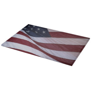 USA-Flagge, North Carolina, USA Schneidebrett