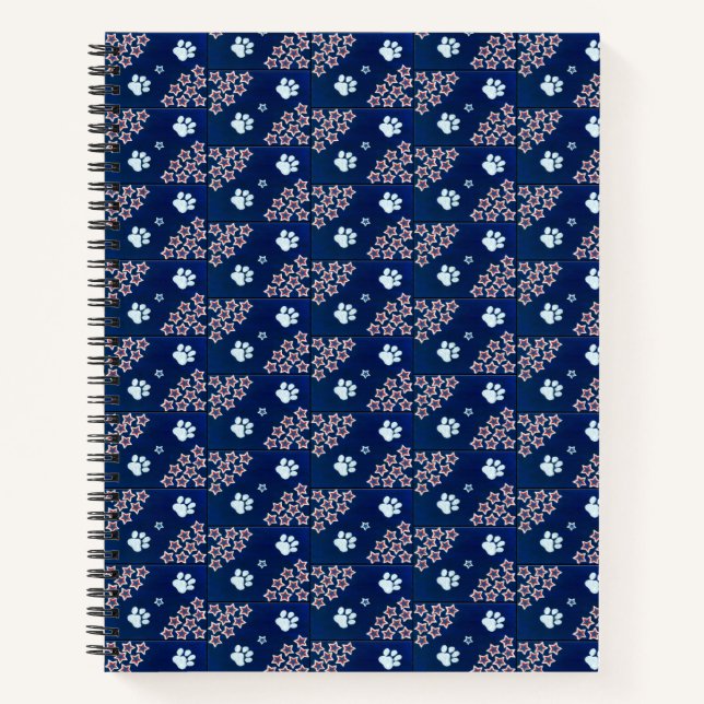 USA-Flagge Notizbuch (Vorderseite)