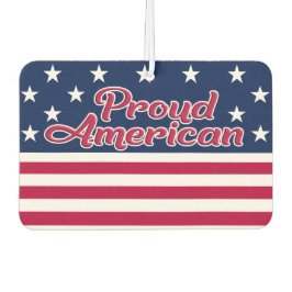 USA Flagge patriotische Stars & Streifen stolze Am Autolufterfrischer