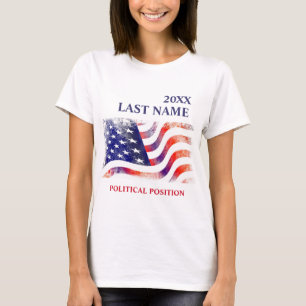 USA-Flagge Politische Kampagne T-Shirt