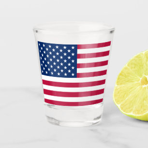 usa-Flagge Schnapsglas