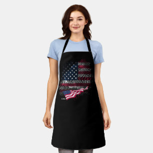 USA-Flagge Schürze