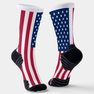 usa-Flagge Socken