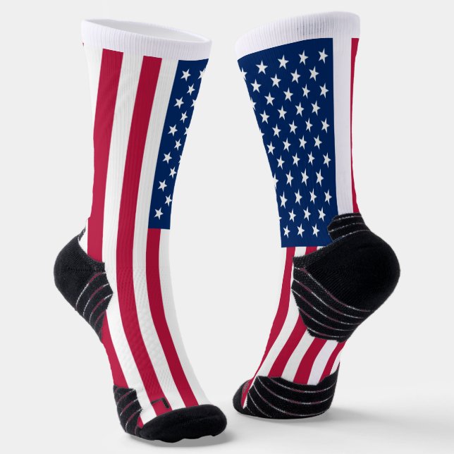usa-Flagge Socken (Gewinkelt)