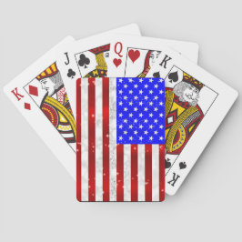 USA-Flagge Spielkarten