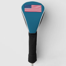 USA-Flagge Sterne und Streifen Golf-Headcover 
