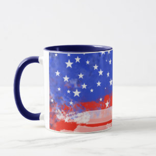 USA-Flagge Tasse