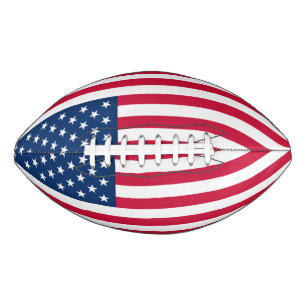 USA-Flagge - Vereinigte Staaten von Amerika - Patr Football