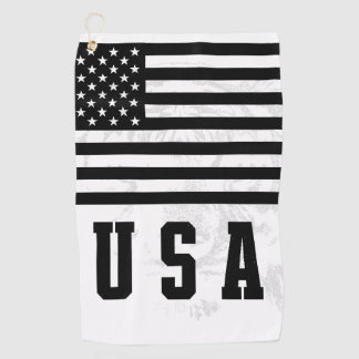 USA-Flaggen-Golftuch Golfhandtuch
