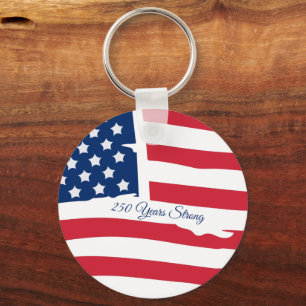 USA-Flaggen-Schlüsselanhänger Schlüsselanhänger