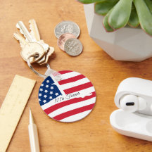 USA-Flaggen-Schlüsselanhänger