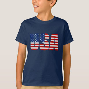 USA-Flaggen-T - Shirt