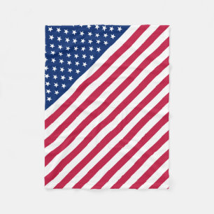 USA-Flaggen-US Flagge-Baby-Fleece-Decke Fleecedecke