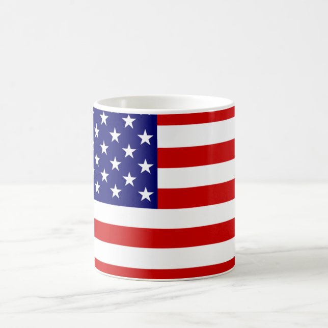 USA-Flaggenstaat Kaffeetasse (Mittel)
