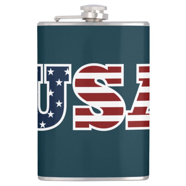 USA Flask Flachmann (Vorderseite)