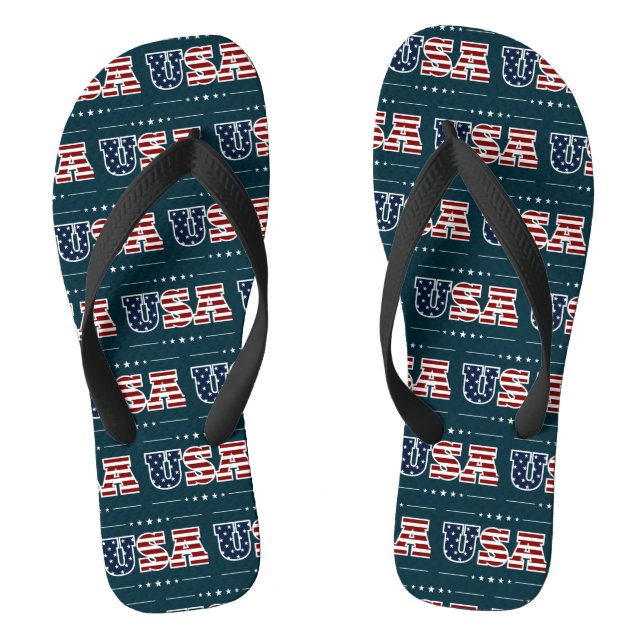 USA Flip Flops (Fußbett)