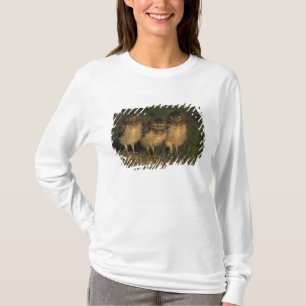USA, Florida, Cape Coral. Drei Kaninchenkäuze T-Shirt