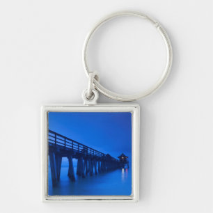 USA, Florida, Golfküste, Naples, Naples Pier Schlüsselanhänger