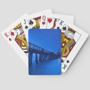 USA, Florida, Golfküste, Naples, Naples Pier Spielkarten