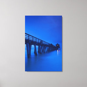 USA, Florida, Golfküste, Neapel, Neapel Pier Leinwanddruck