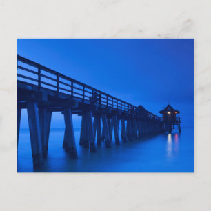 USA, Florida, Golfküste, Neapel, Pier von Neapel Postkarte