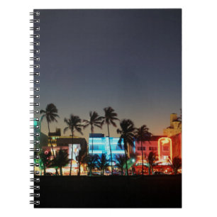 USA, Florida, Miami Beach, Ocean Drive, Art Deco Notizblock