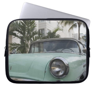 USA, Florida, Miami Beach: South Beach, 1956 3 Laptopschutzhülle