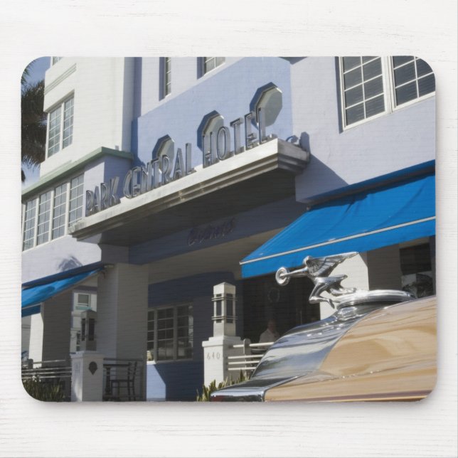 USA, Florida, Miami Beach: South Beach, Art Déco Mousepad (Vorne)