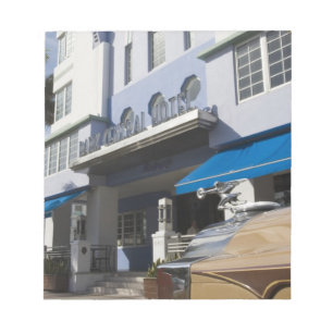 USA, Florida, Miami Beach, South Beach, Art Deco Notizblock
