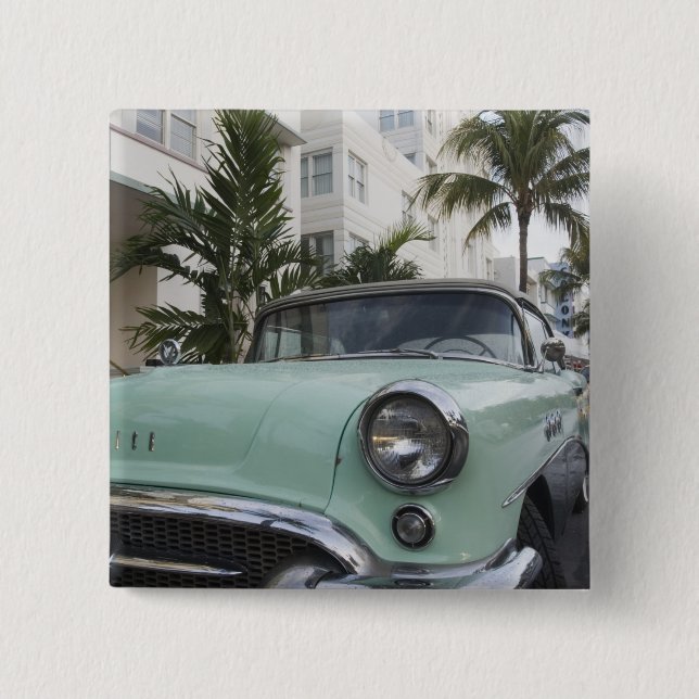 USA, Florida, Miami Beach: Südbeach, 1956 3 Button (Vorderseite)