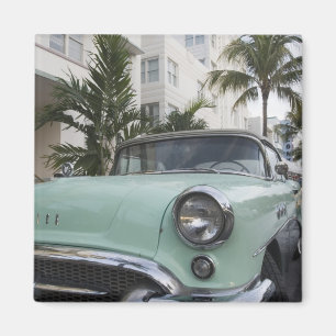 USA, Florida, Miami Beach: Südbeach, 1956 3 Magnet