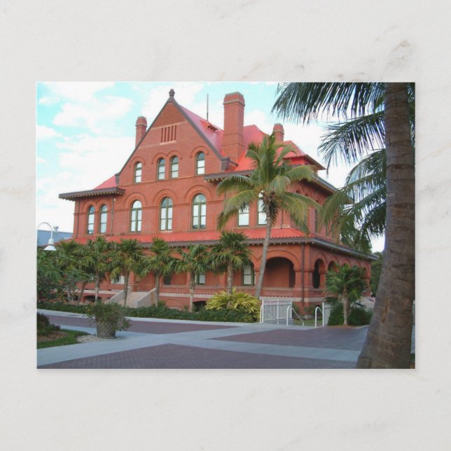 USA - Florida - Miami - Zollhaus West Postkarte (Vorderseite)