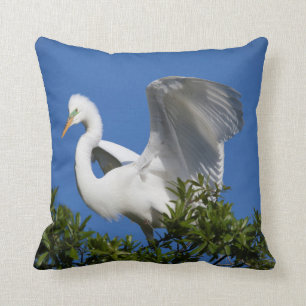 USA, Florida, St. Augustine, Egret Kissen