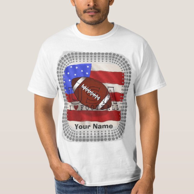 USA Football T - Shirt (Vorderseite)