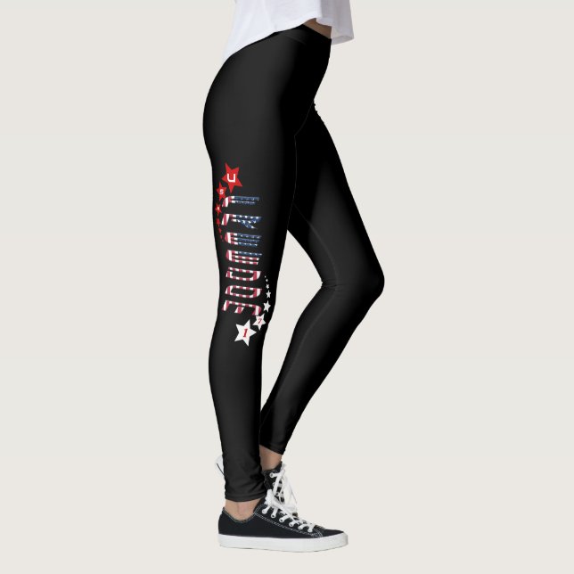 USA-Freiheit Leggings (Rechts)