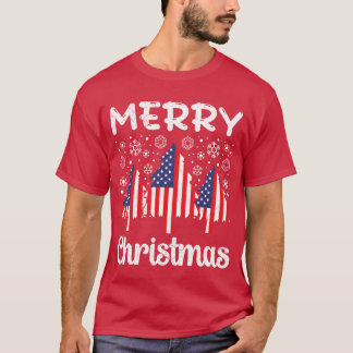 USA Frohe Weihnachtsfeiern Weihnachtsfamilie Party T-Shirt