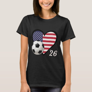 Usa Fußball 2026  T-Shirt