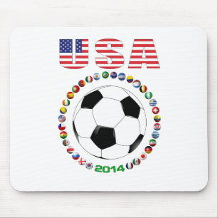 USA-Fußball 4017 Mousepad