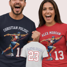 USA-Fußball-Adler Athlet Patriotisch Nationalmanns