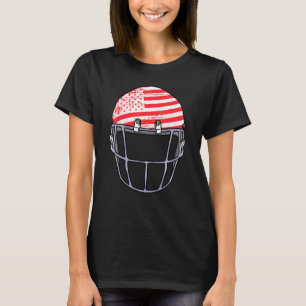 USA Fußball Helm Sporthafen Frauen T-Shirt