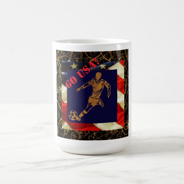USA FUSSBALL  KAFFEETASSE (Mittel)