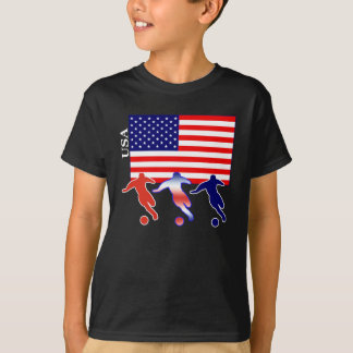 USA-Fußball-Spieler T-Shirt